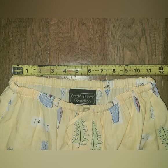 Carol Anderson Collection Vintage skirt yellow skirt size small - Picture 6 of 9